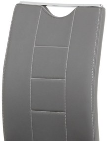 Scaun sufragerie Darren-411 GREY (gri). 1120445