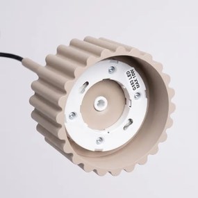 Sollux SL.2683 - Lustră suspendată pe cablu AURA 1xGX53/10W/230V taupe