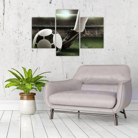 Tablou - Minge de fotbal (90x60 cm)