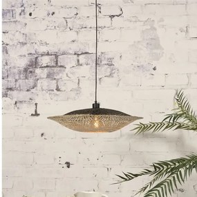 Lustra suspendata din bambus KALIMANTAN orizontal S, 44cm