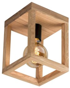 Spot-Light 9154174 - Plafonieră KAGO 1xE27/60W/230V, stejar mat