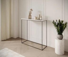 Consolă hol, 30x80 cm Milan, ADRK Furniture (Culoare: Alb / Artisan)