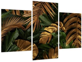 Tablou - Frunze aurii (90x60 cm)