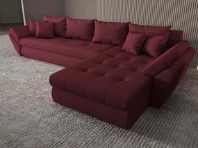 Colțar extensibil dumonde cu ladă de depozitare si sezut confortabil din spuma high-density, Loana XL Enjoy Winery II 335x185 cm