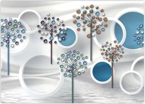 Tablou abstarcției artistice (70x50 cm)