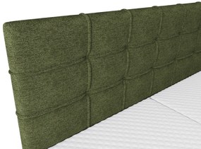 Pat de o persoană 120 cm Infernus Bonell (verde închis) (cu somieră, cu sp. depozitare). 1082285