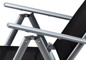 Deuba Set de grădină Bern 1+8 din aluminiu - argintiu