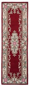 Covor din lână Flair Rugs Aubusson, 67 x 210 cm, roșu