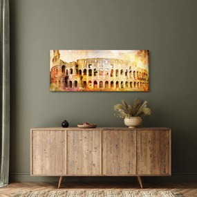 Tablou - Pictură digitală, Colosseum, Roma, Italia (120x50 cm)