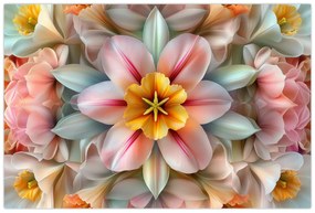 Tablou - Floare caleidoscopică (90x60 cm)