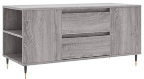 vidaXL Măsuță de cafea, gri sonoma, 102x44,5x50 cm, lemn prelucrat