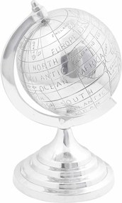 vidaXL Sculptură Argintiu 16.5 x 14 x 26 cm Aluminiu