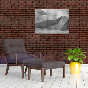 Tablou pe sticlă - 3D zid (70x50 cm)