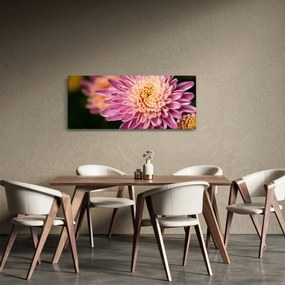 Tablou detailat cu flori (120x50 cm)