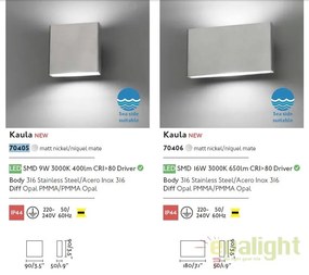 Aplica perete LED de exterior design modern minimalist KAULA-2 70406
