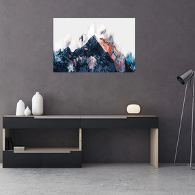 Tablou - Pădure, abstrecție (90x60 cm)