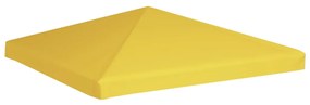 vidaXL Acoperiș de pavilion, galben, 3 x 3 m, 270 g/m²