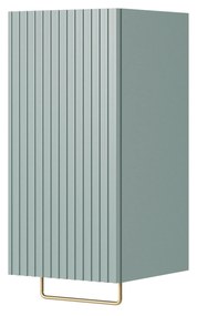 Rafturi suspendate pentru baie Nicole 70 cm - salvie MDF