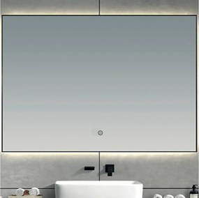 Brilagi - oglindă de baie LED SUELLO, 28W, 230V, 60×80 cm, IP44, IRC 90, dimabilă + CCT