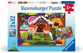 PUZZLE POVESTI CU ZANE 2X12 PIESE - RAVENSBURGER (RVSPC04045)