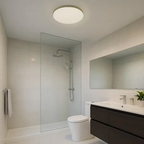 Rabalux 75057 - Plafonieră LED TOMA pentru baie, 18 W, 230 V, IP44, Ø 34 cm