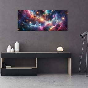 Tablou - Univers întunecat (120x50 cm)