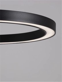 Lustra LED suspendata design modern QUERALT negru