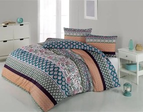 Lenjerie de pat bumbac satinat 2 persoane,homs,serie H280,00055