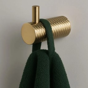 Cuier de baie 9706 Prism auriu periat