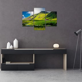 Tablou cu peisaj montan (90x60 cm)