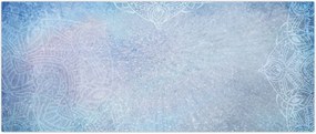 Tablou - Mandala in albastru (120x50 cm)