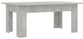 Masuta de cafea, gri beton, 100 x 60 x 42 cm, PAL 1, Gri beton