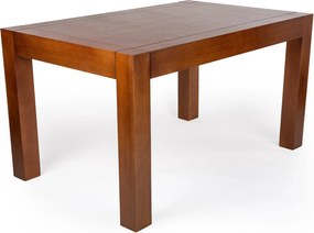 Masă lemn masiv Dining Mariam Extensibilă 140/, 200 × 90 × 78 cm - Alb