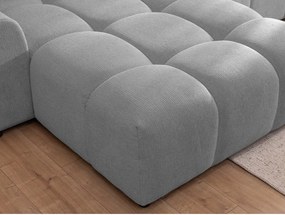 Colțar gri (cu colț pe partea stângă/cu șezlong) Albane – Ropez