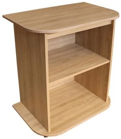 Comoda TV pe role, sonoma, 69 x 80 x 45 cm