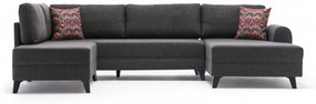 Coltar Extensibil Belen, Antracit