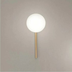 Ondaluce - Aplica de perete JEWEL 1xE14/10W/230V auriu/alb