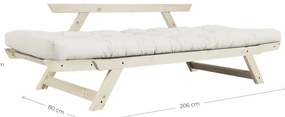 Canapea variabilă KARUP Design Bebop Natural, gri - bej
