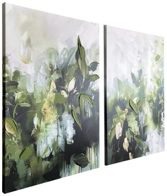 Set de tablouri cu detalii pictate manual 2 buc. 50x70 cm Myrtle – Styler