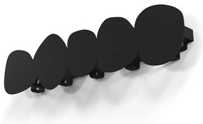 Cuier de perete negru din metal 58 cm Tumulo – Spinder Design