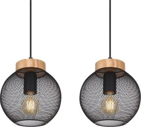 Globo 15663-4H - Lustru suspendat pe cablu PABLO 4xE27/40W/230V