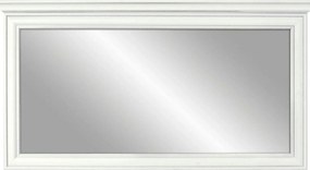 Oglinda perete cu rama IDENTO, alb, 155x7x72 cm