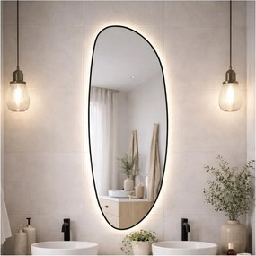 Baltica Design-LED Oglindă cu iluminare integrată STONE FLUID 15W/230V 4500K 155x50 cm IP65 č.