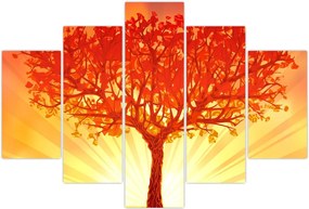 Tablou - Copac în lumina soarelui (150x105 cm)