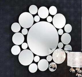 Oglinda decorativa moderna diam.80cm Leila SV-183201