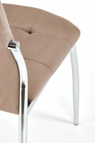 Scaun K416 velvet bej