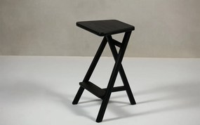 Scaun lemn masiv Venom, 55 × 35 × 72 cm