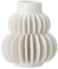 Vază din gresie ceramică Bloomingville Blossom, alb