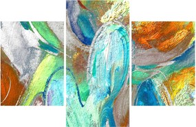 Tablou - Abstract colorat (90x60 cm)