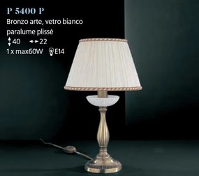 Veioza din alama design italian H-40cm 5400